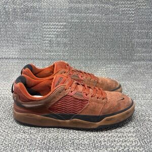 Nike SB Ishod SB Rugged Orange Mineral Suede Skate Shoes DC7232-800 Men's 8.5